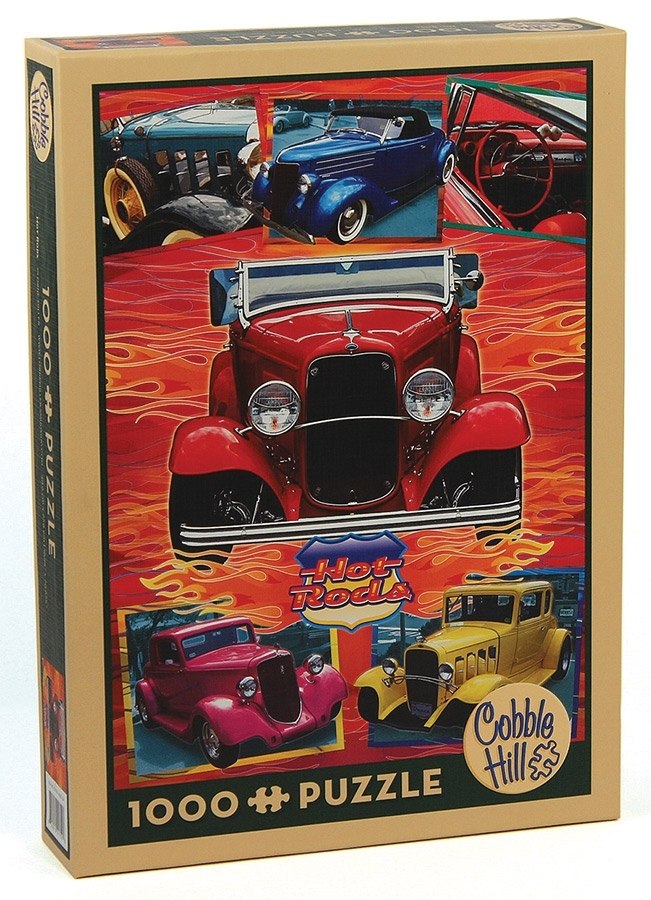 Hot Rods - 1000pc Jigsaw Puzzle By Cobble Hill - image 1