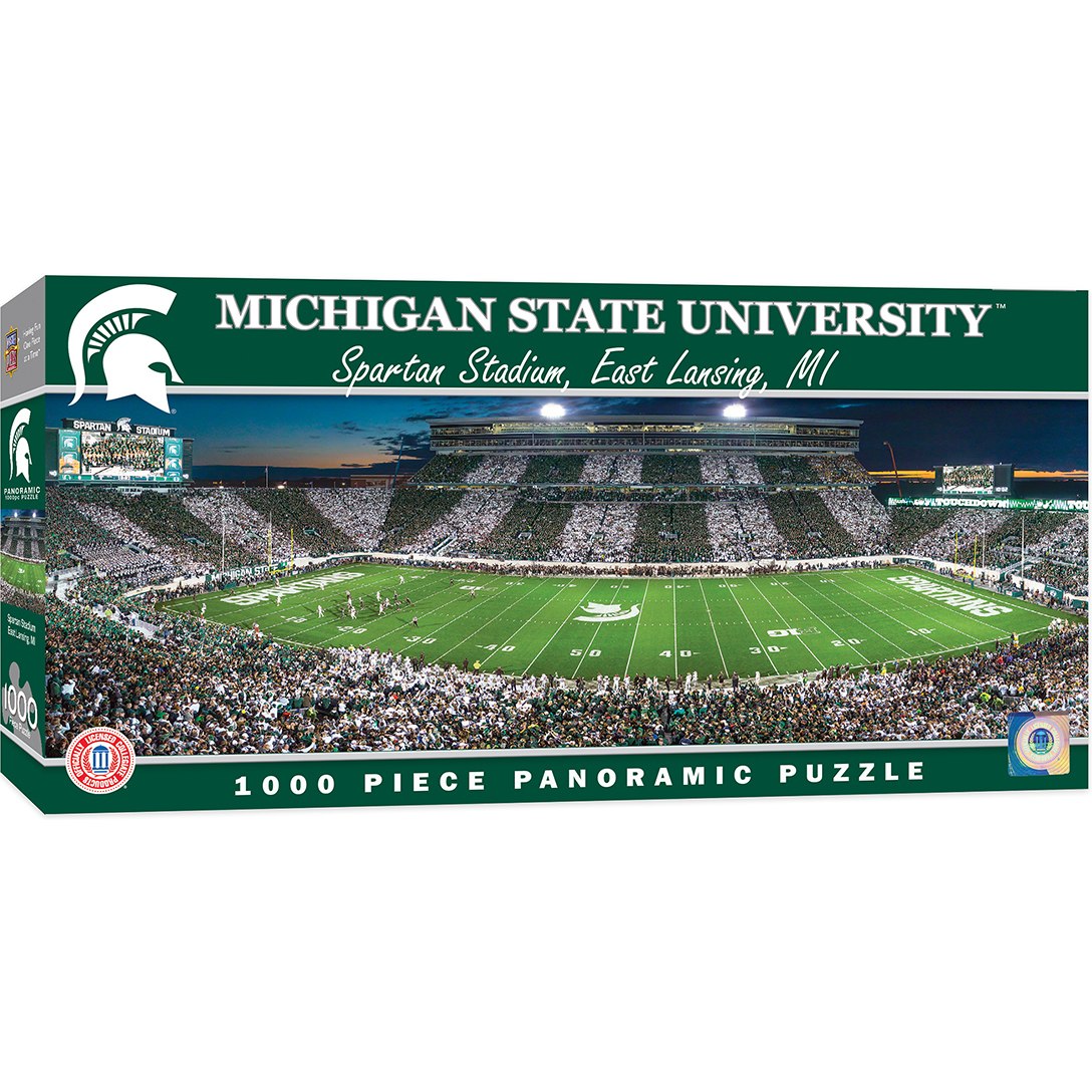 Michigan State - 1000pc Panoramic Jigsaw by Masterpieces - image 1