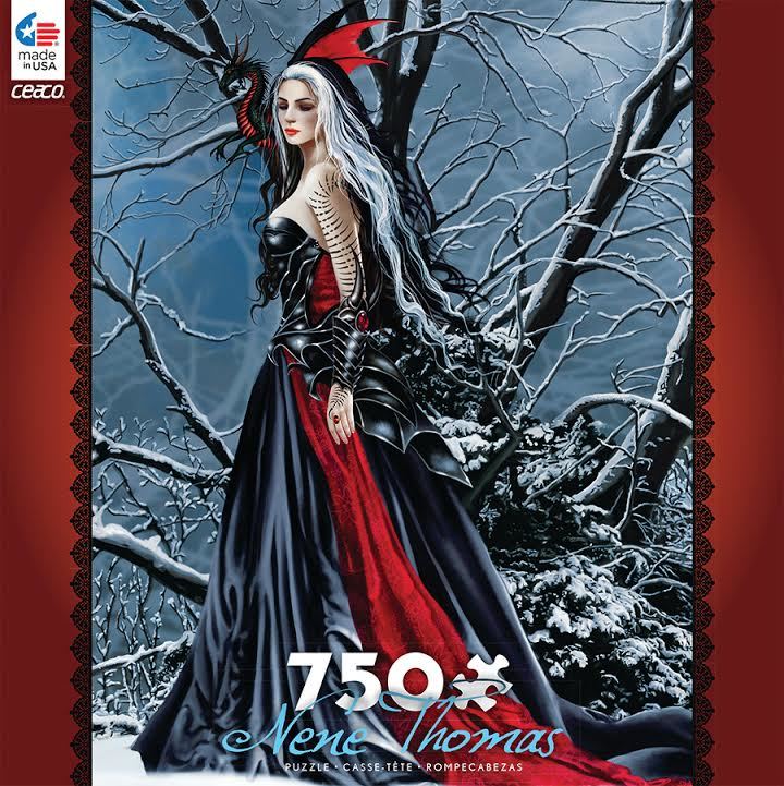 Nene Thomas: Shadows and Snow - 750pc Jigsaw Puzzle by Ceaco  			  					NEW