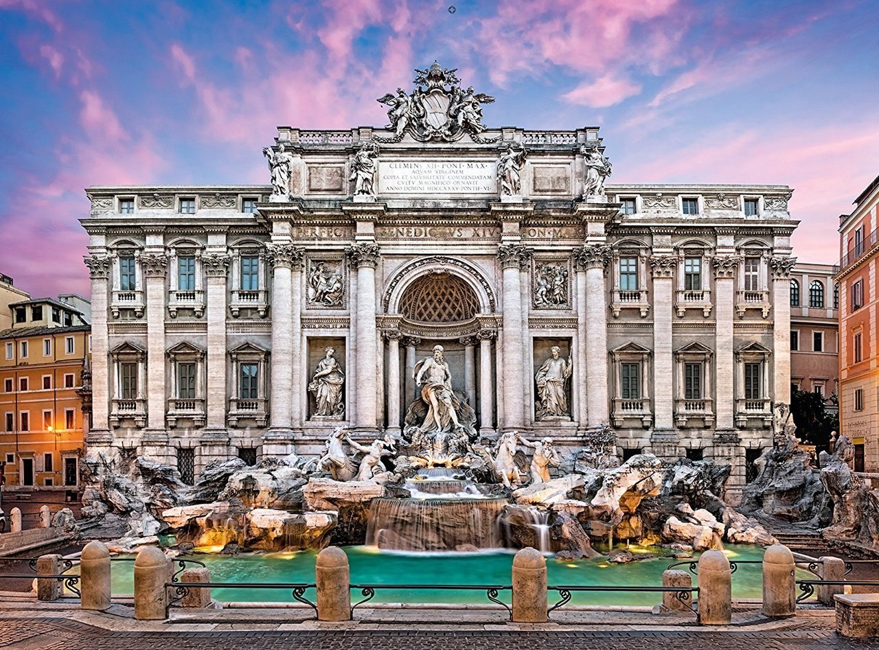 Trevi Fountain - 500pc Jigsaw Puzzle by Clementoni  			  					NEW - image 2