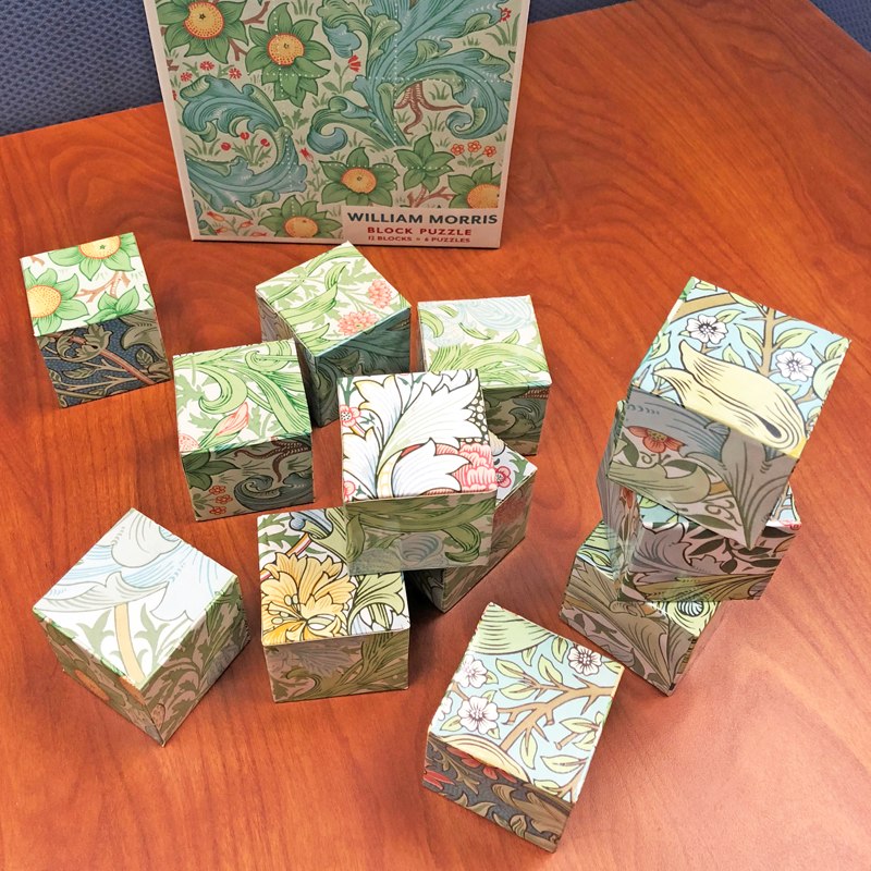 William Morris - 12pc Block Puzzle by Pomegranate  			  					NEW - image 3