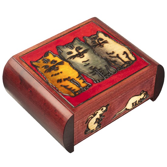 Three Cats - Secret Box  			  					NEW