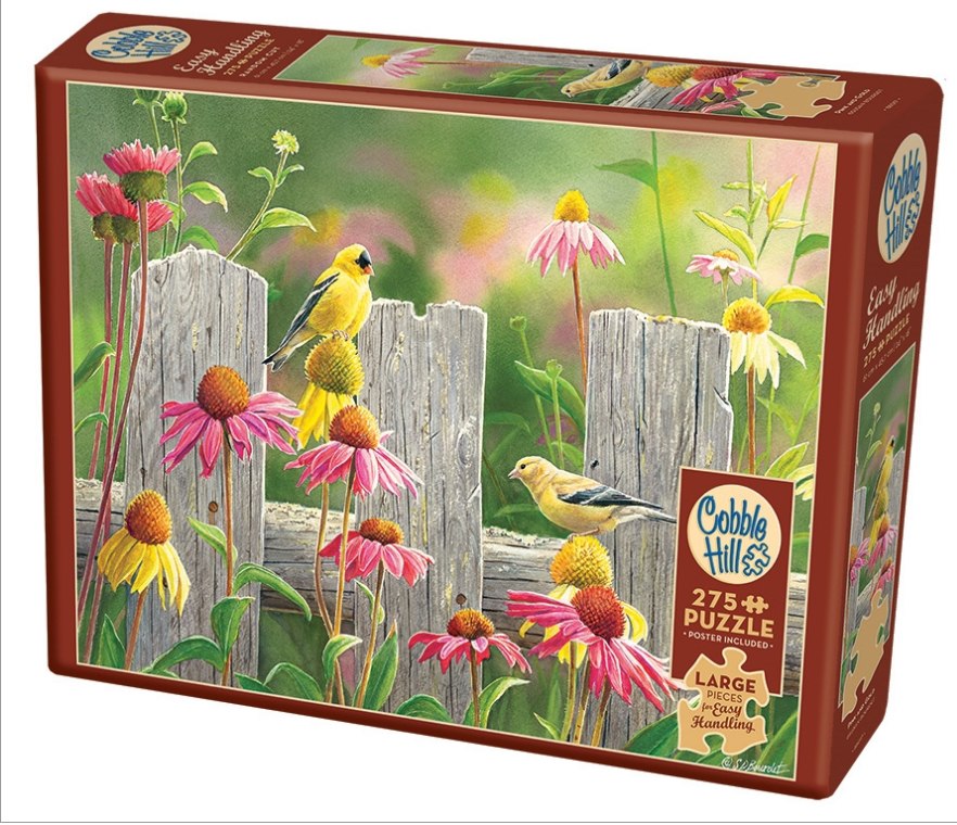 Pink and Gold - 275pc Easy Handling Puzzle by Cobble Hill  			  					NEW - image 1