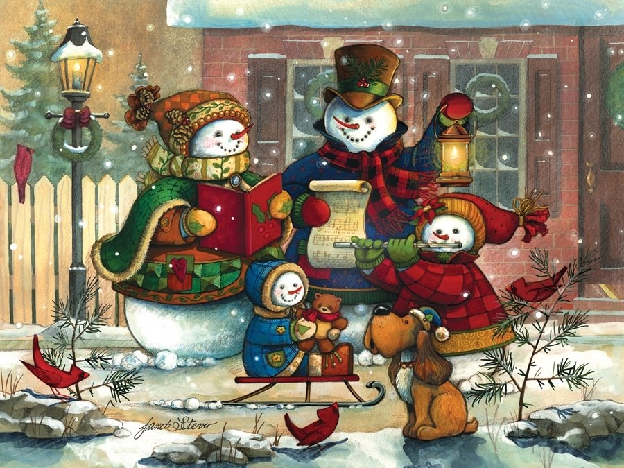 Song for the Season - 350pc Family Jigsaw Puzzle by Cobble Hill  			  					NEW