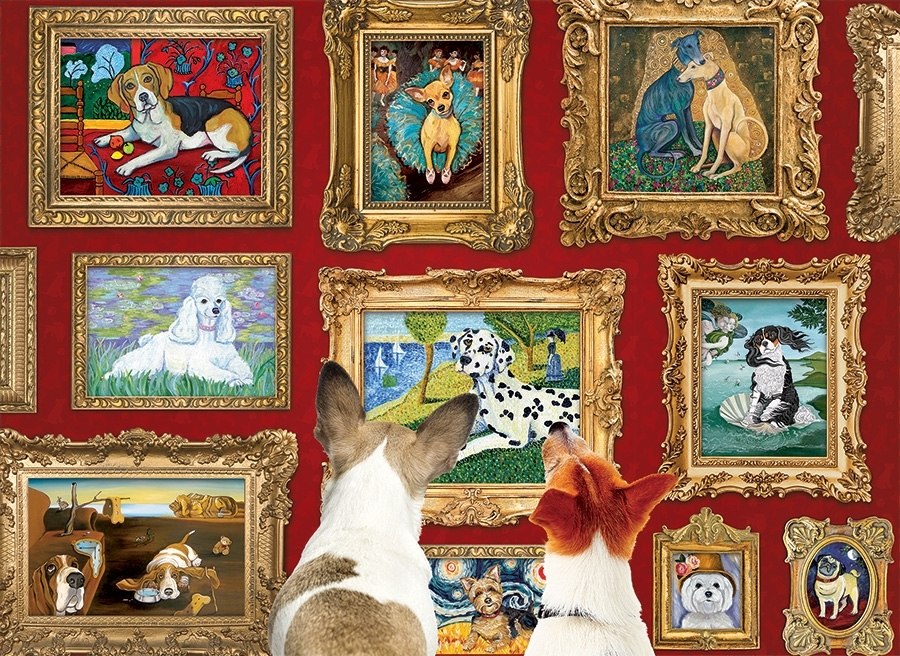 Dog Gallery - 1000pc Jigsaw Puzzle by Cobble Hill  			  					NEW