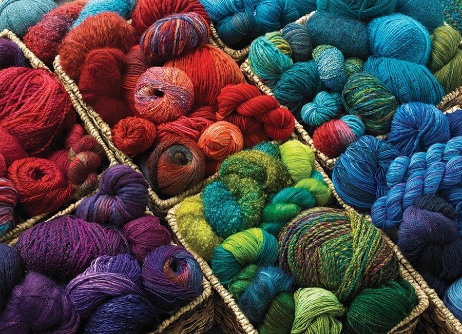 Plenty of Yarn - 1000pc Jigsaw Puzzle By Cobble Hill  			  					NEW