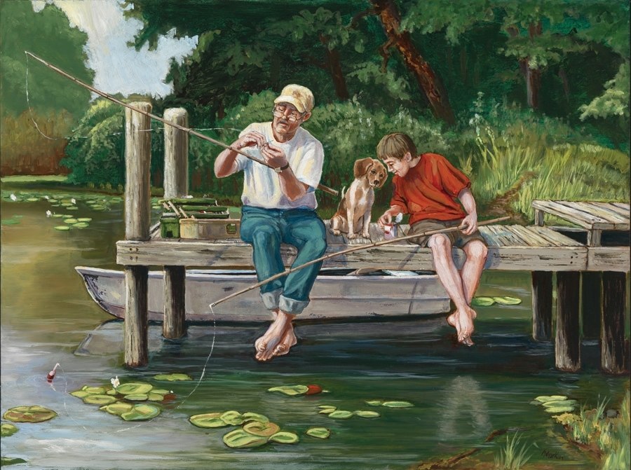 On the Dock - 1000pc Jigsaw Puzzle by Cobble Hill  			  					NEW