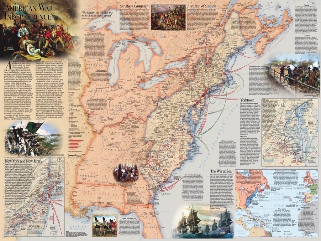 American Revolution - 1000pc Jigsaw Puzzle by New York Puzzle Company  			  					NEW
