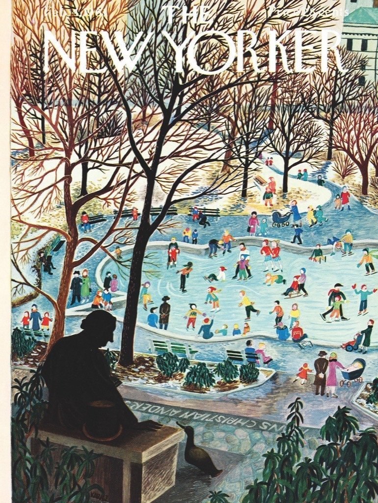 Skating in the Park - 750pc Jigsaw Puzzle by New York Puzzle Company  			  					NEW