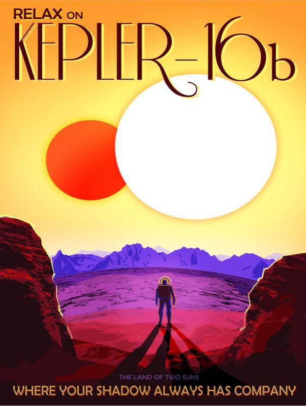 Kepler-16b - 500pc Jigsaw Puzzle by New York Puzzle Company  			  					NEW