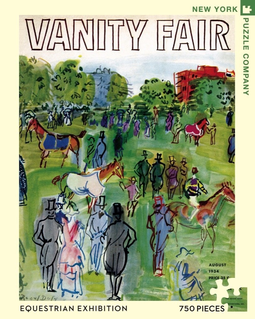 Equestrian Exhibition - 750pc Jigsaw Puzzle by New York Puzzle Company  			  					NEW - image 1