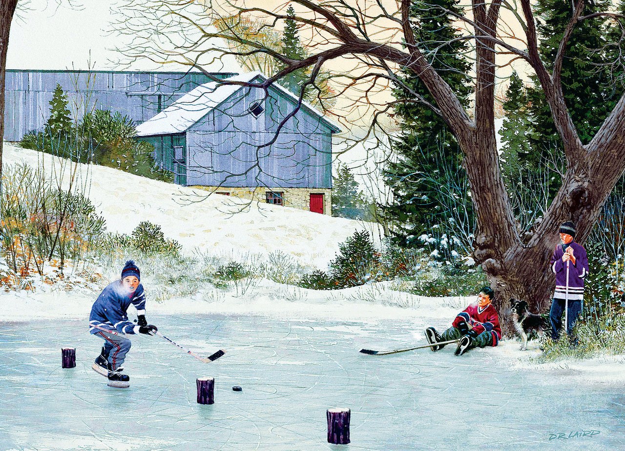 Hockey Drills - 500pc Jigsaw Puzzle By Cobble Hill  			  					NEW