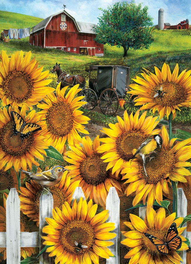 Country Paradise - 500pc Jigsaw Puzzle By Cobble Hill  			  					NEW - image 1