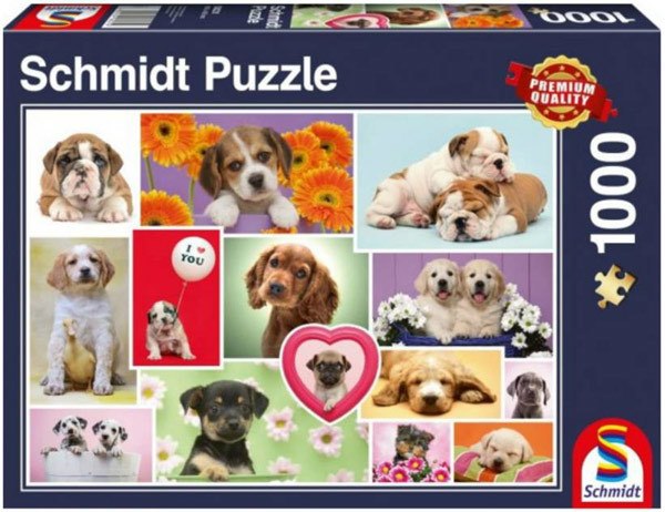 Four Legged Friend - 1000pc Jigsaw Puzzle by Schmidt  			  					NEW - image 1