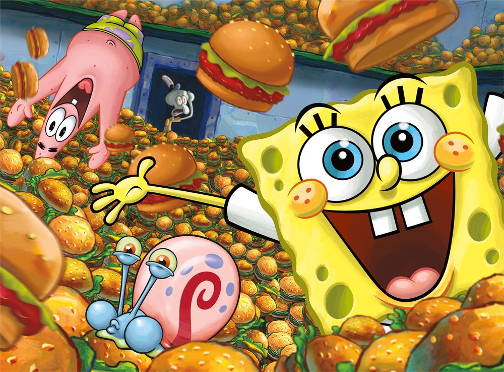 SpongeBob SquarePants - 500pc Jigsaw Puzzle by Aquarius  			  					NEW
