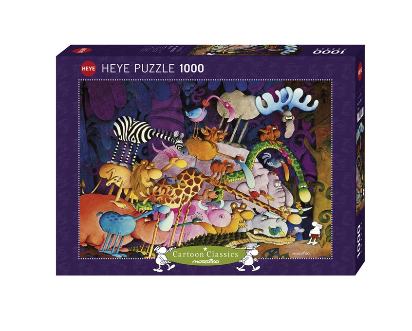 Mordillo: Tarzan - 1000pc Jigsaw Puzzle By Heye  			  					NEW - image 1