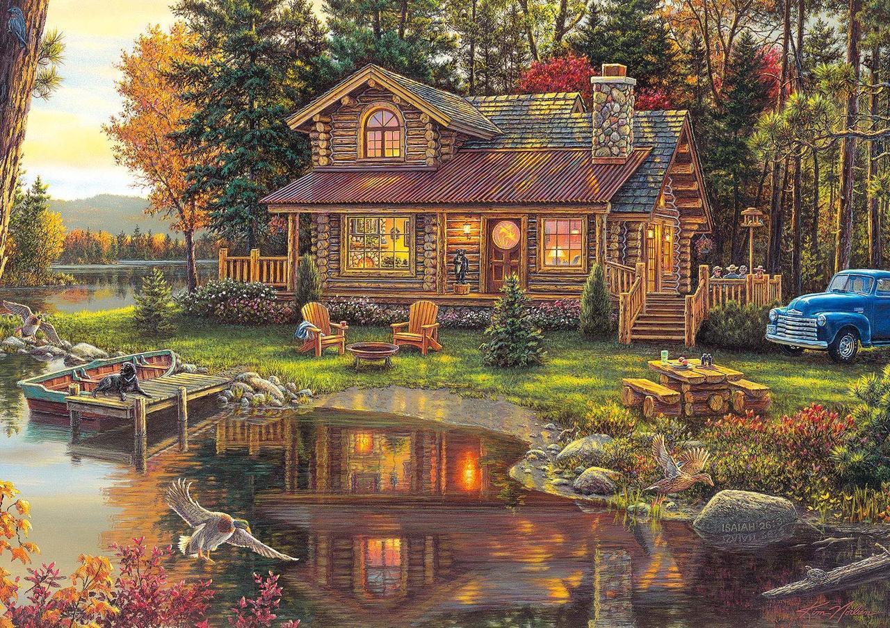 Peace Like a River - 300pc Large Format Jigsaw Puzzle By Buffalo Games