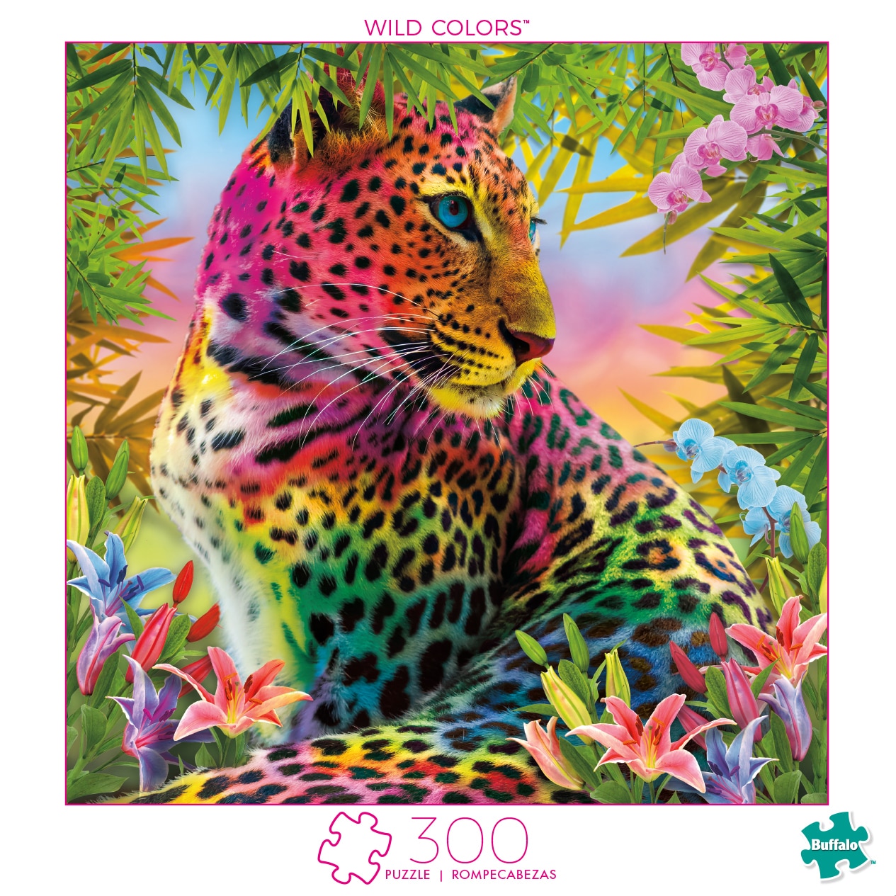 Wild Colors - 300pc Large Format Jigsaw Puzzle by Buffalo Games  			  					NEW - image 1