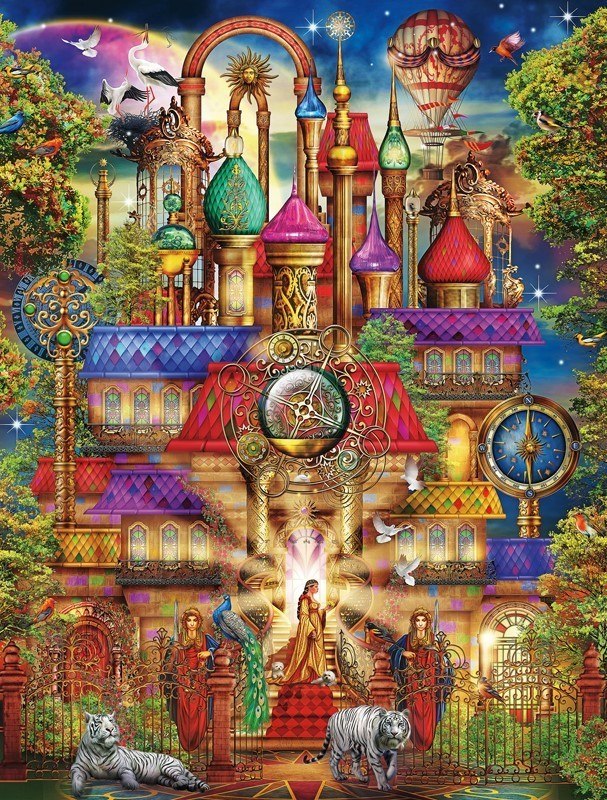 Magic Castle - 750pc Jigsaw Puzzle by Buffalo Games
