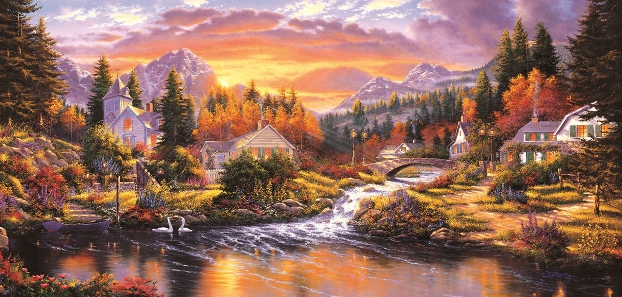 Morning Sunlight - 1000pc Jigsaw Puzzle By Sunsout  			  					NEW