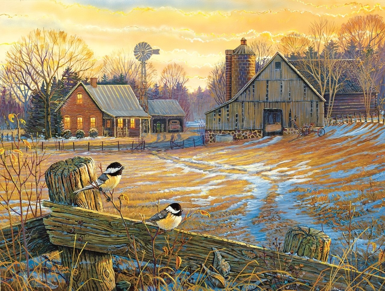 Farm Mascots - 300pc Jigsaw Puzzle By Sunsout  			  					NEW