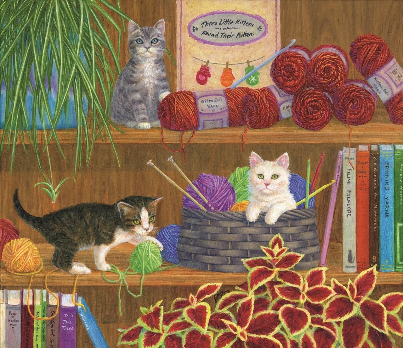 Mittens - 550pc Jigsaw Puzzle By Sunsout  			  					NEW