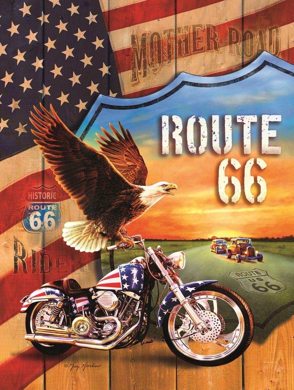 Mother Road - 500pc Jigsaw Puzzle By Sunsout  			  					NEW