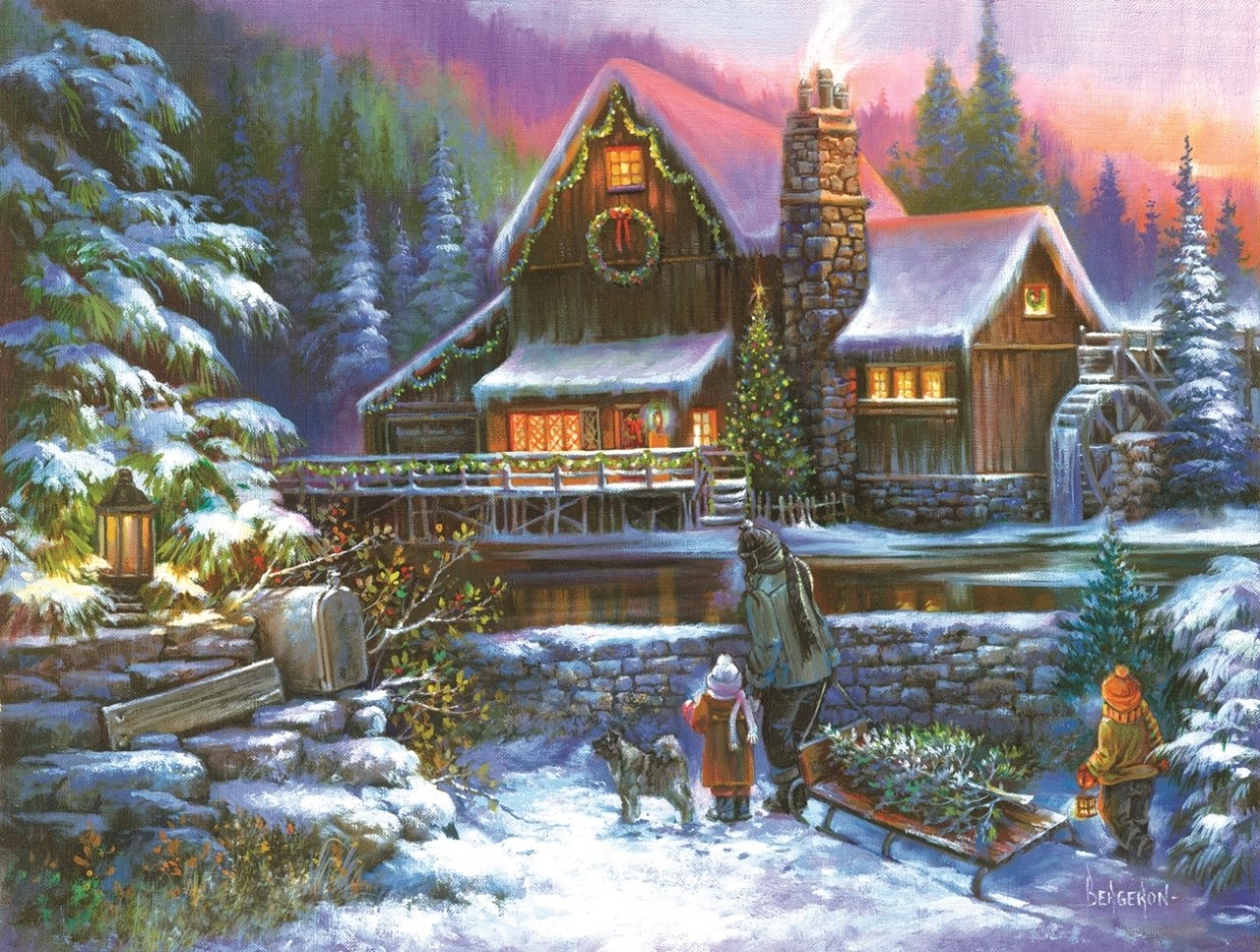 A Family Tradition - 500pc Jigsaw Puzzle By Sunsout  			  					NEW