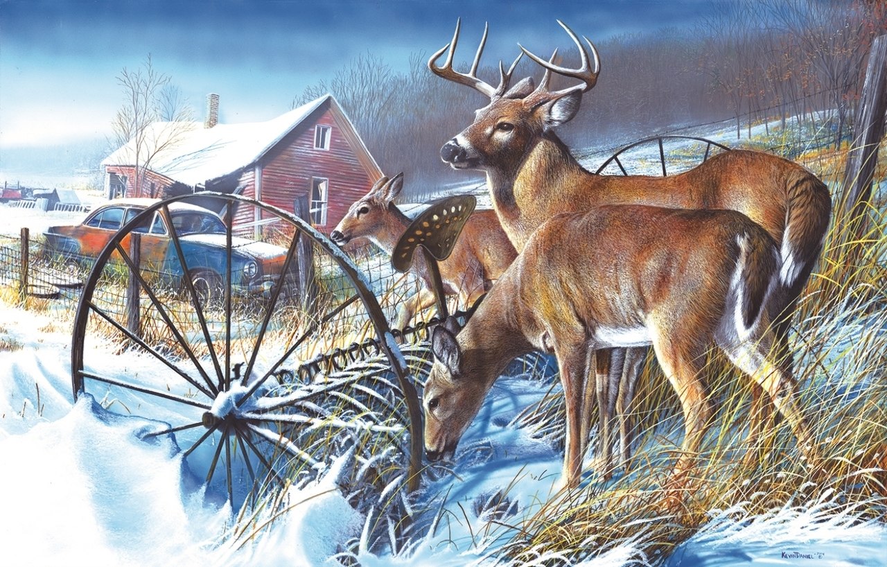 Snow Drifters - 500pc Jigsaw Puzzle By Sunsout  			  					NEW