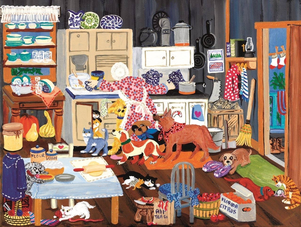 Grandma's Kitchen - 500pc Jigsaw Puzzle By Sunsout  			  					NEW