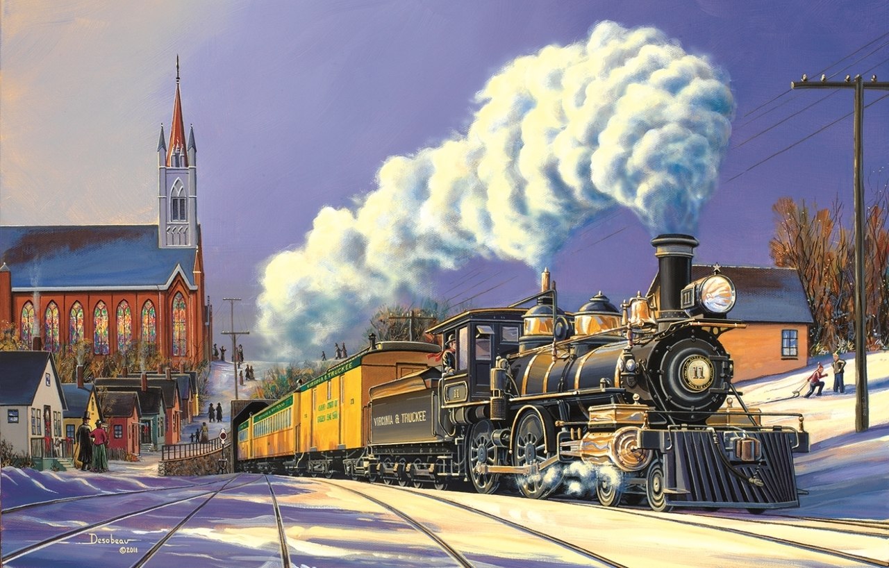Winter Arrival - 1000pc Jigsaw Puzzle By Sunsout  			  					NEW