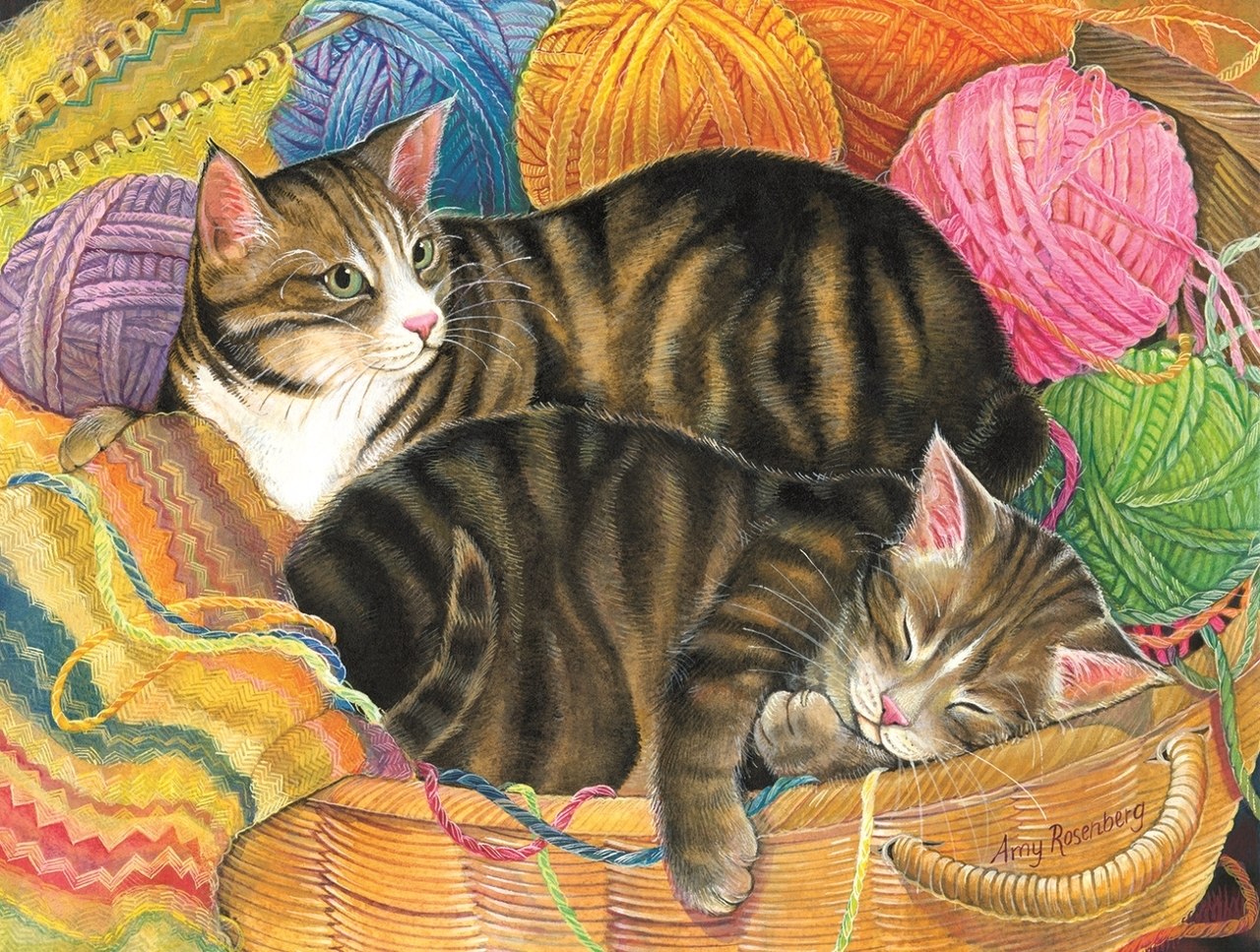 Right at Home - 1000pc Jigsaw Puzzle By Sunsout  			  					NEW
