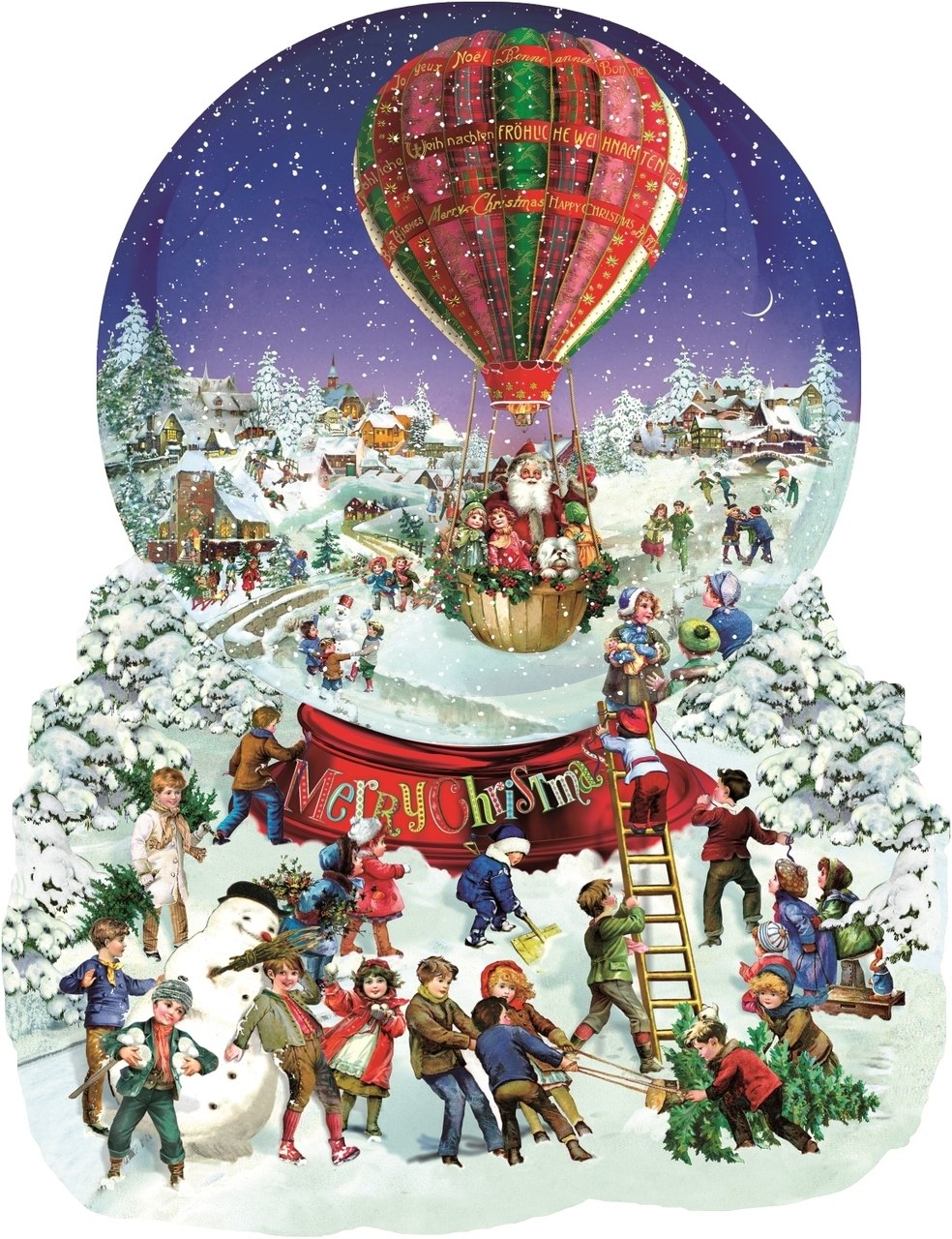 Old Fashioned Snow Globe - 1000pc Jigsaw Puzzle By Sunsout  			  					NEW