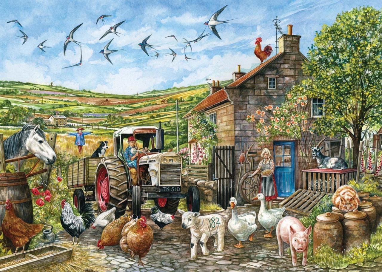 Another Day in the Dales - 1000pc Jigsaw Puzzle By Falcon  			  					NEW