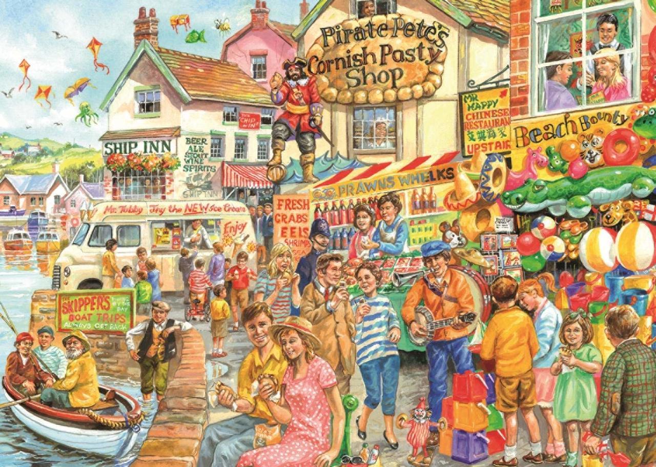 Sea & Sunshine - 1000pc Jigsaw Puzzle By Falcon  			  					NEW