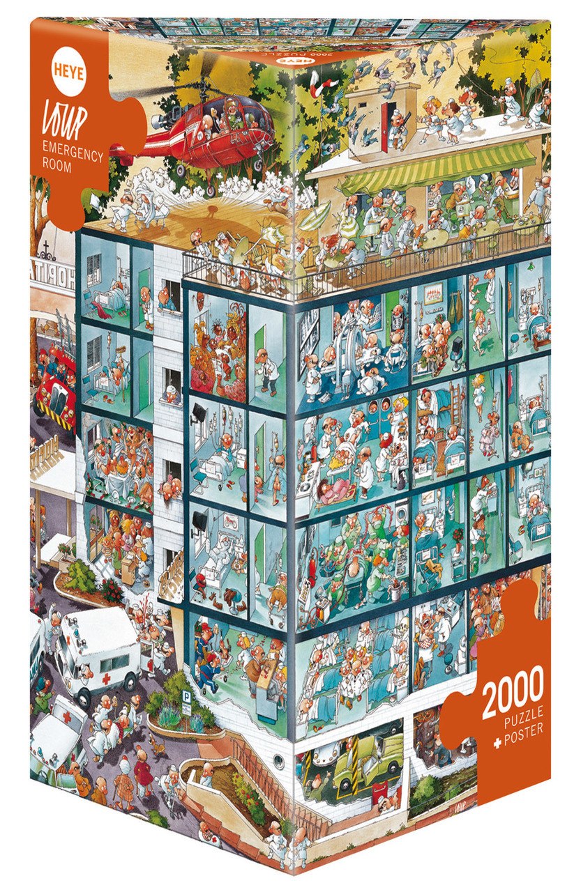 Loup: Emergency Room - 2000pc Jigsaw Puzzle By Heye  			  					NEW - image 1