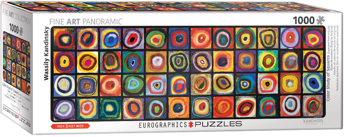 Color Square - 1000pc Panoramic by Eurographics  			  					NEW - image 1