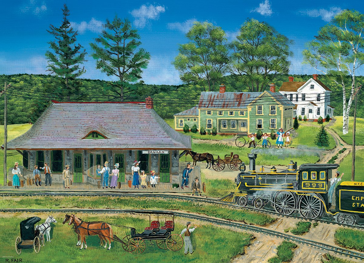 Fair: Canaan Station - 300pc Jigsaw Puzzle by Eurographics  			  					NEW