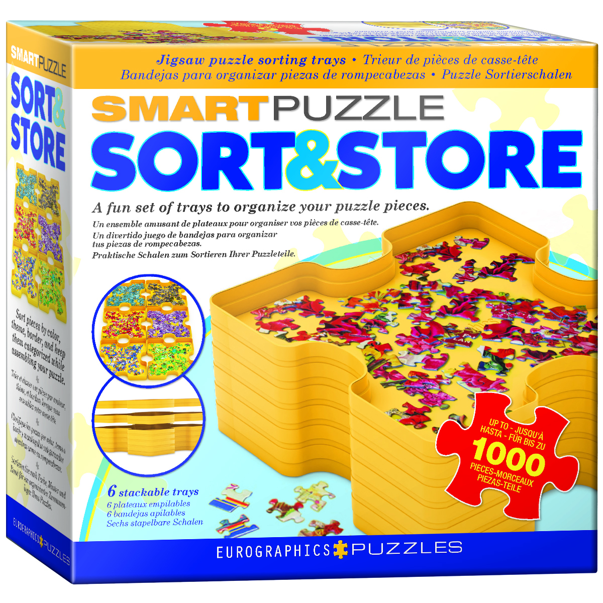 Sort & Store Tray Set - Jigsaw Accessory by Eurographics