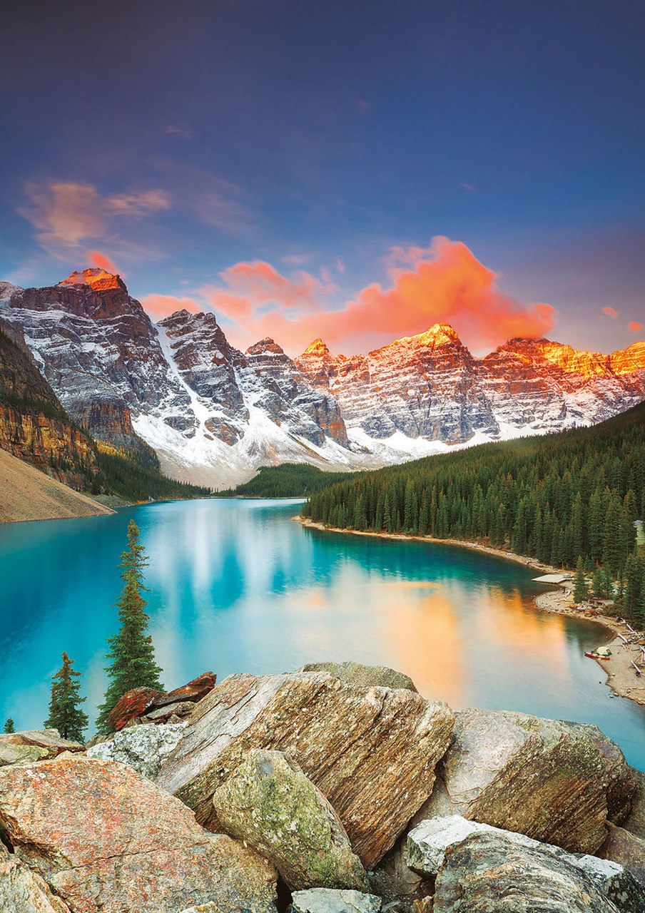 Moraine Lake, Banff National Park, Canada - 1000pc Jigsaw Puzzle by Educa  			  					NEW