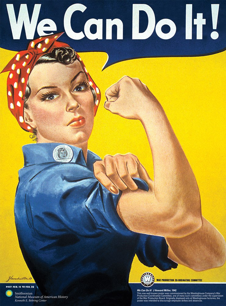 Smithsonian: Rosie the Riveter - 1000pc Jigsaw Puzzle by Aquarius  			  					NEW