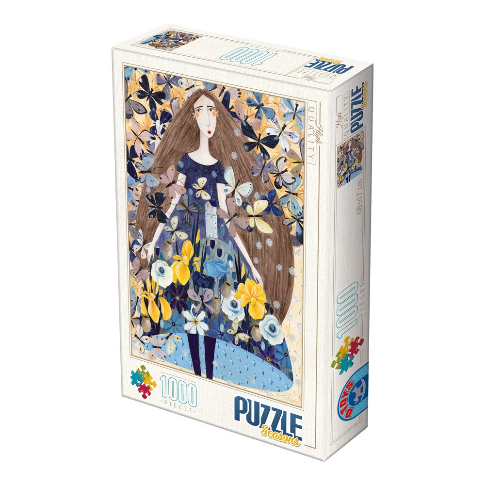 Andrea: Spring - 1000pc Jigsaw Puzzle By D-Toys  			  					NEW - image 1
