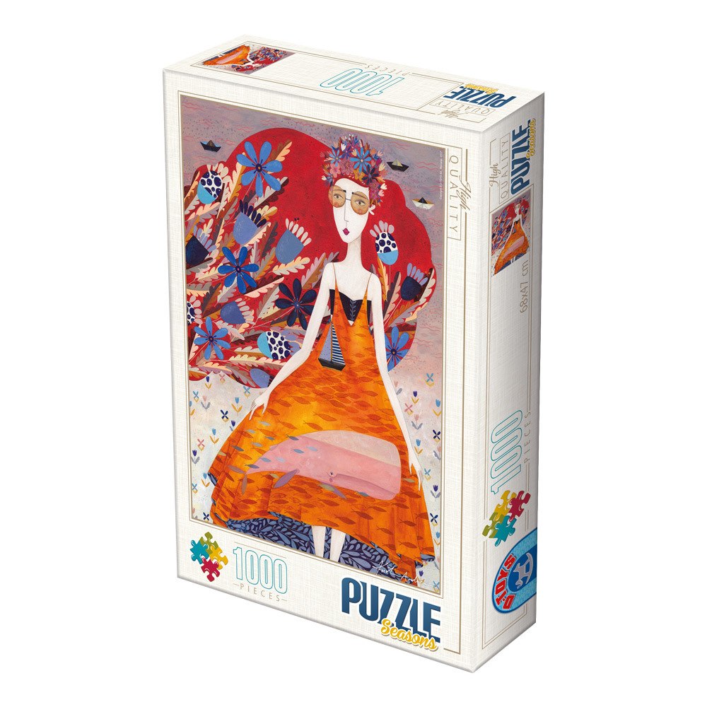 Andrea: Summer - 1000pc Jigsaw Puzzle By D-Toys  			  					NEW - image 1