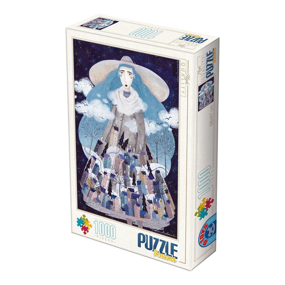 Andrea: Winter - 1000pc Jigsaw Puzzle By D-Toys  			  					NEW - image 1