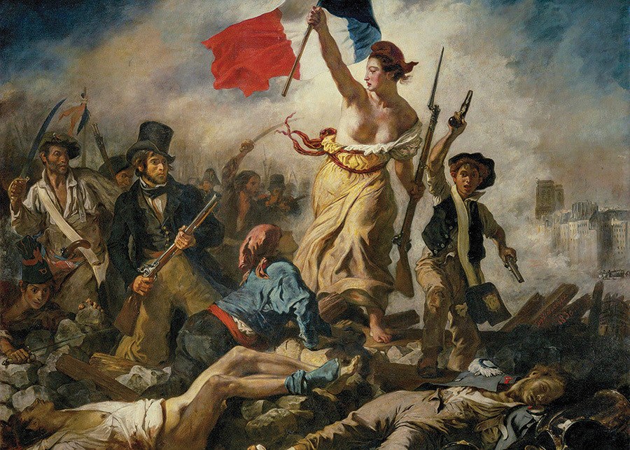 Delacroix: Liberty Leading the People - 1000pc Jigsaw Puzzle By D-Toys  			  					NEW