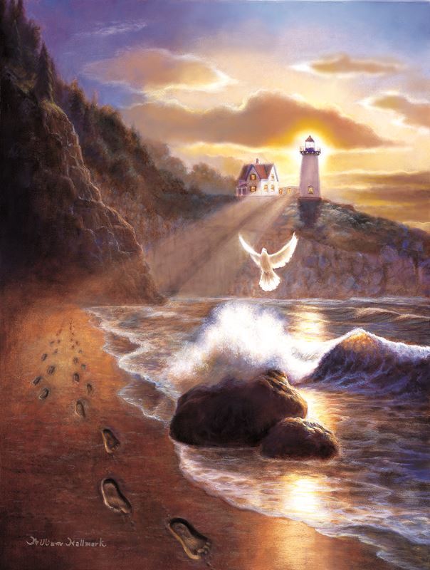 Footprints - 500pc Jigsaw Puzzle By Sunsout  			  					NEW