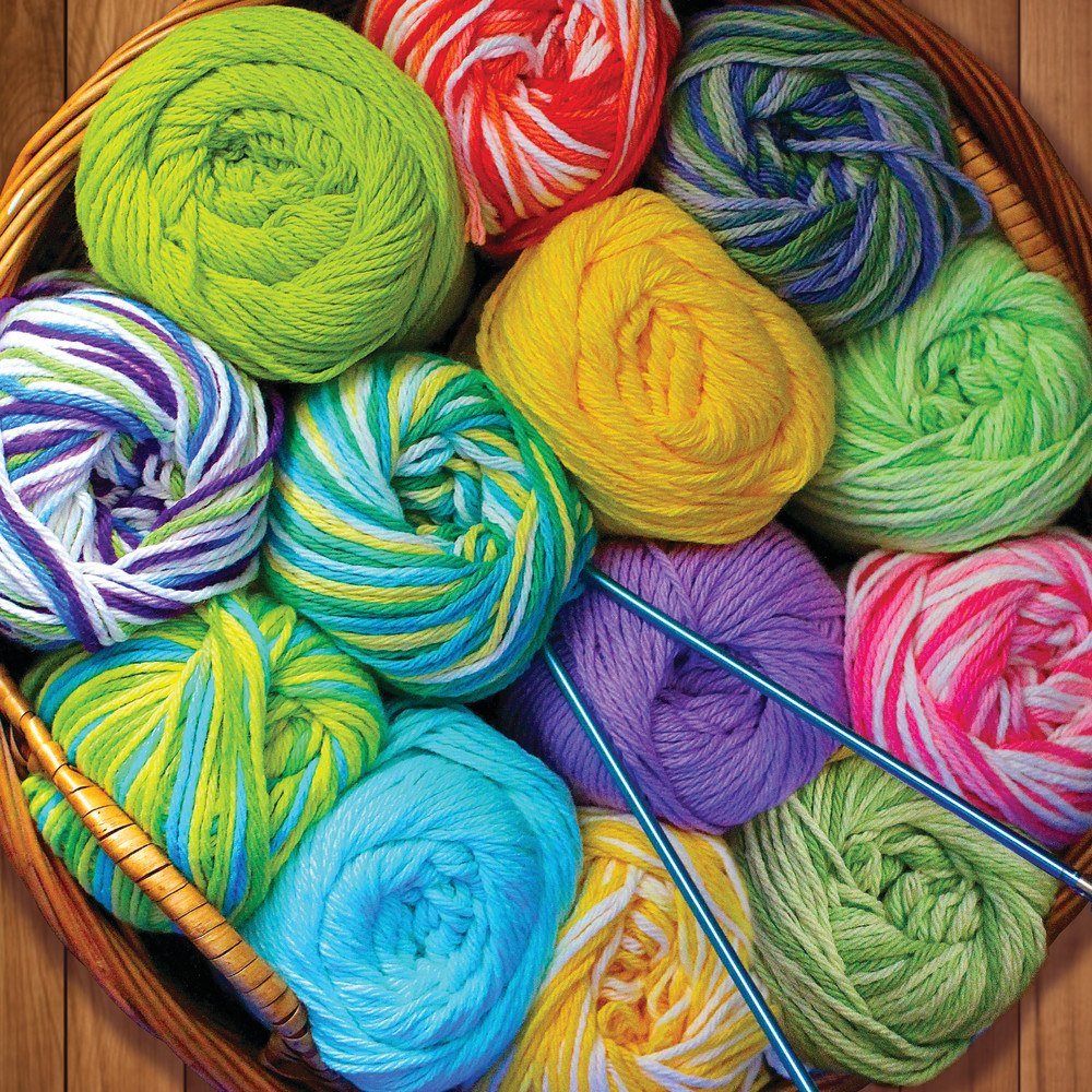 Colorful Yarn - 500pc Jigsaw Puzzle By Springbok  			  					NEW