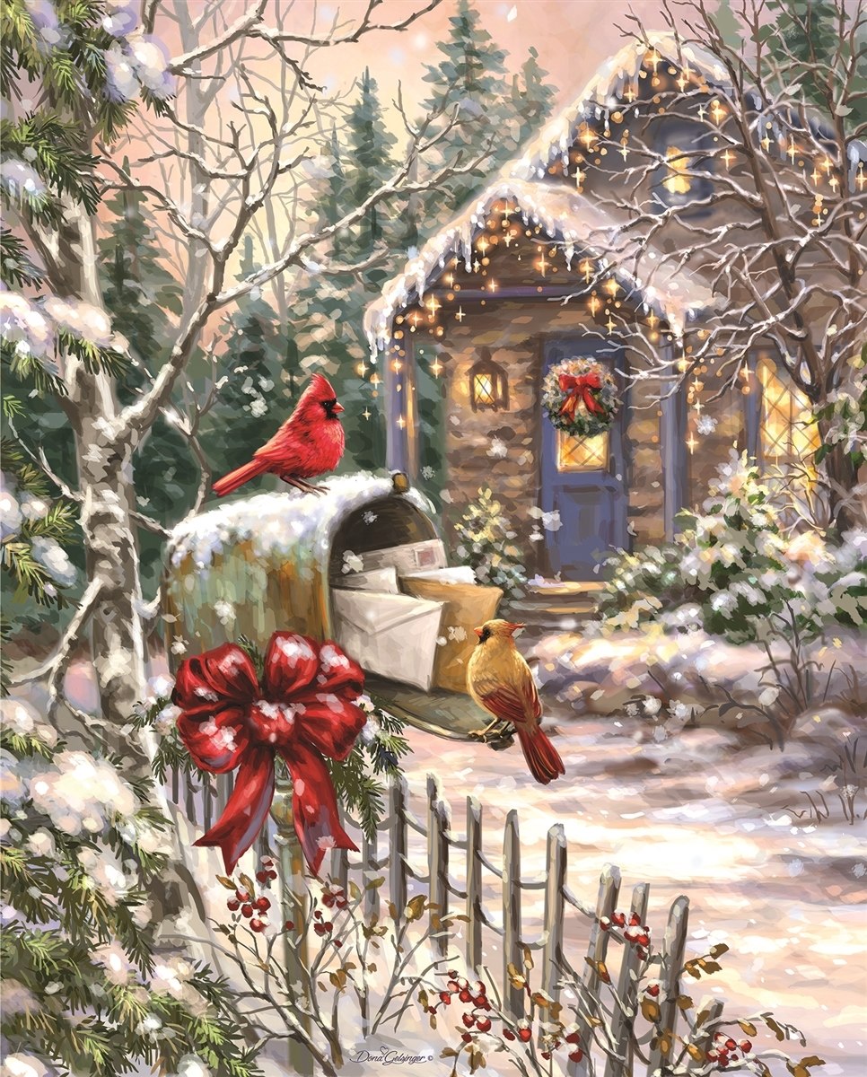Cardinal Cottage - 1000pc Jigsaw Puzzle By Springbok  			  					NEW