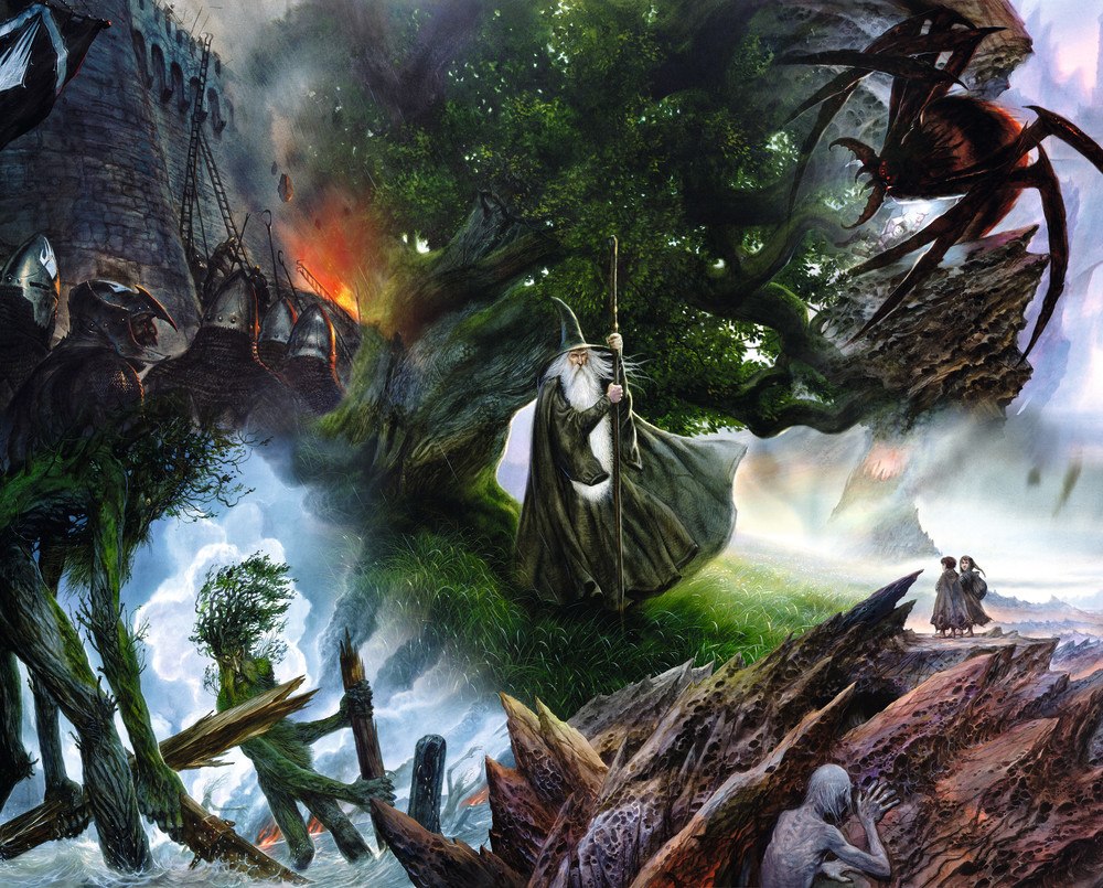 Lord of the Rings: Collage - 1000pc Jigsaw Puzzle By Springbok  			  					NEW