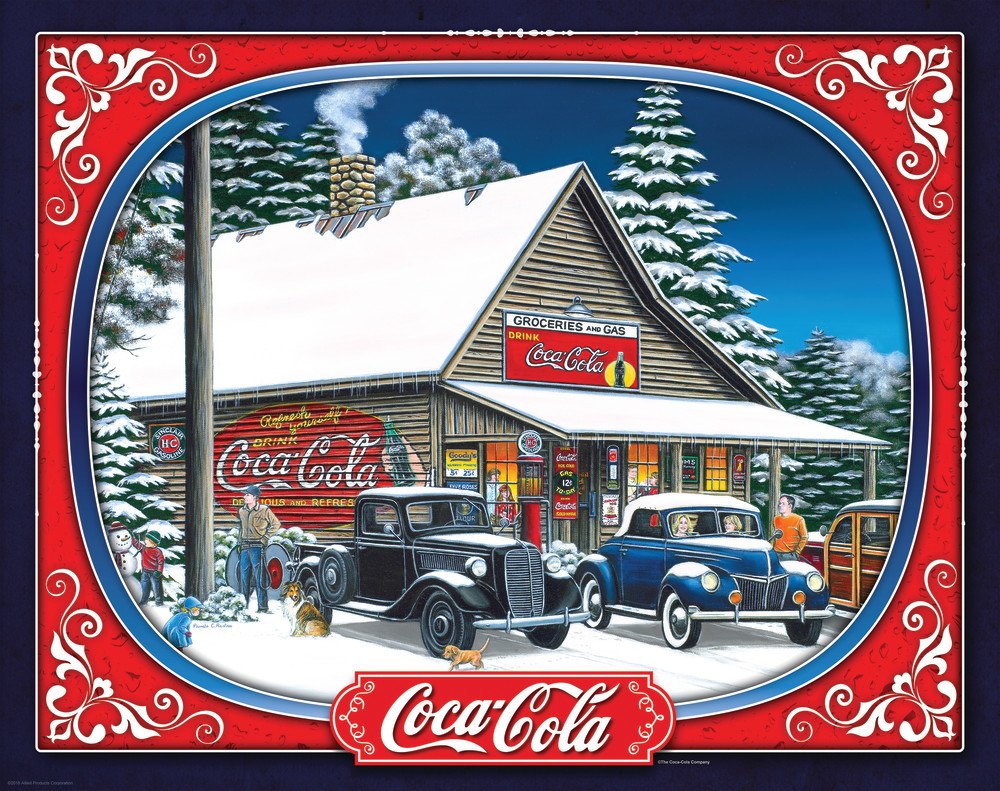 Coca-Cola: Holiday Tidings - 1500pc Jigsaw Puzzle By Springbok  			  					NEW
